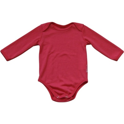 Rostoucí Merino Body MoniLu dl. rukáv melounová
