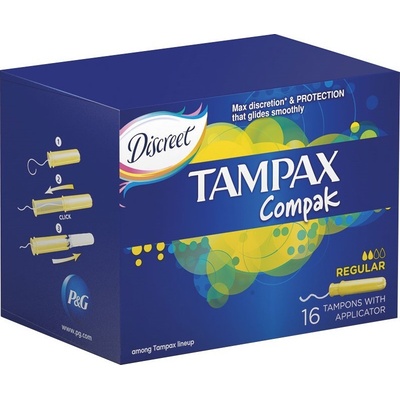 Tampax Compak Regular 16 ks