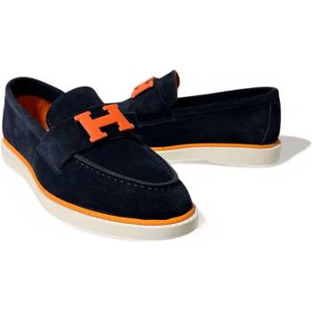 МОКАСИНИ amore ОТ ЕСТЕСТВЕН ВЕЛУР В ТЪМНО СИН ЦВЯТ