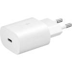 Samsung Оригинално мрежово зарядно устройство Samsung Super Fast Charging, 25W, Бял (TA800EWE White)