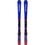 Salomon Детски ски за спускане със ски автомати Salomon Equipe Jr M + L6 GW race blue/equipe red