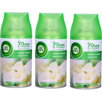 Air Wick Freshmatic Osvěžovač vzduchu White Flowers pro prodejní automaty 3 x 250 ml