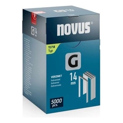 NOVUS sponky G11, 14mm, 5000ks