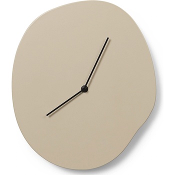 ferm LIVING Стенен часовник MELT 33 см, κασμίρ, MDF, твърди LIVING (FERM1104266415)