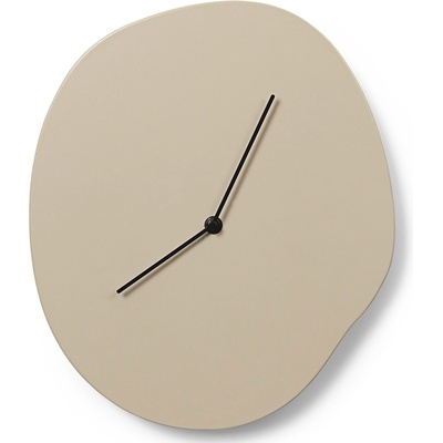 ferm LIVING Стенен часовник MELT 33 см, κασμίρ, MDF, твърди LIVING (FERM1104266415)