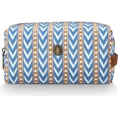 Pip Studio Coco Samba Stripe kosmetická taška modrá