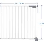 reer 46120 - универсална преграда за врата 77-110 см