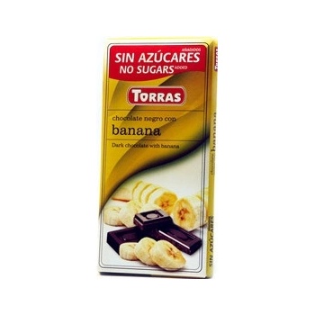 Torras Hořká s banánem 75 g