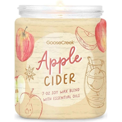 Goose Creek Candle Apple Cider, 198 g