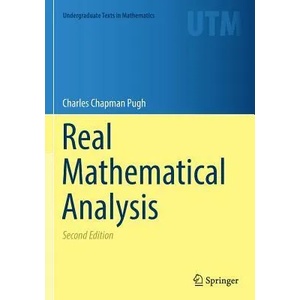 Real Mathematical Analysis | Charles C. Pugh (ISBN: 9783319330426)