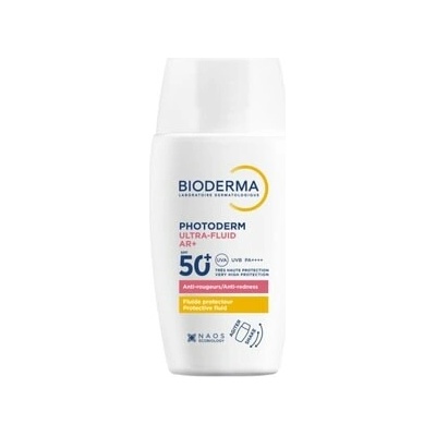Bioderma Photoderm Ultra-Fluid AR+ SPF 50+ - proti zarudnutí opalovací krém Opalovací krém Unisex 40 ml