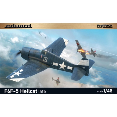 Eduard Grumman F6F 5 Hellcat Late Version ProfiPACK edition 1:48