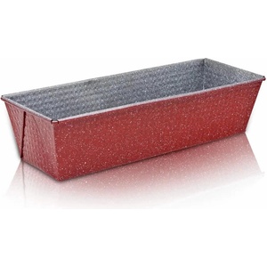 VOLTZ Форма за печене на хляб и козунак Voltz V51223RF, 30.5 см, Мраморно покритие, Червен (55551223RF) - topmarket