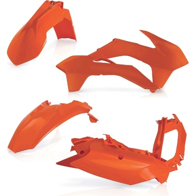 Acerbis plastový full kit kit sa hodí pre KTM EXC / EXCF 14/16 oranž