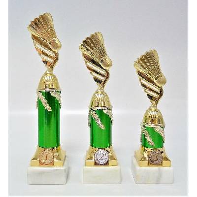VIZINGR Badminton trofeje 18-P434.01 18-P434.01/24 cm