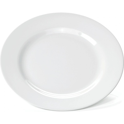 Wasa Talíř, melamin, Ø 23 cm, plochý, možnost volby barev : Talíř, plochý, Ø 23 cm, bílý, melamin Varianta: Talíř, plochý, Ø 23 cm, bílý