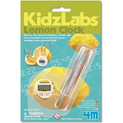 4M Научен комплект 4M Kidz Labs - Лимонов часовник (4m-03306)