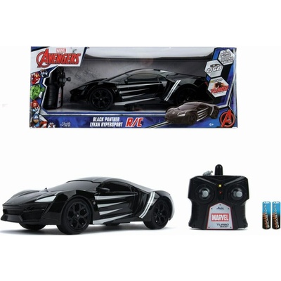 Hračka Marvel RC Black Panther Lykan 1:16