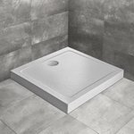 Radaway Doros C Compact Stone квадратно душ корито 100x100 см бял акрил (SDRC1010-05-04S)