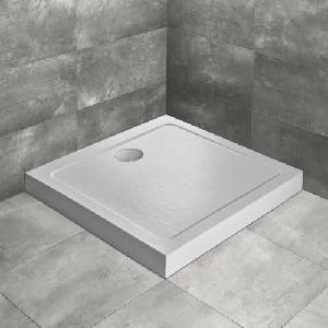 Radaway Doros C Compact Stone квадратно душ корито 100x100 см бял акрил (SDRC1010-05-04S)