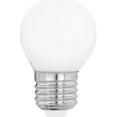 Eglo LED mini žiarovka, E27, G45, 4W, 470lm, teplá biela