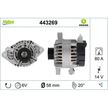 generátor VALEO 443269