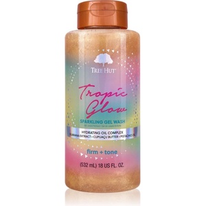 Tree Hut Tropic Glow Foaming Gel Wash хидратиращ душ гел за лъскавина и блясък 532ml