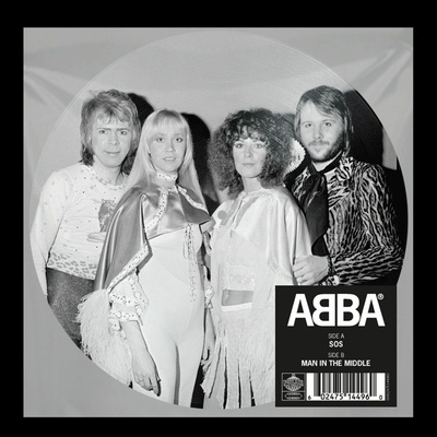 Abba - SOS Man In the Middle Sinngle Picture Vinyl 7" LP