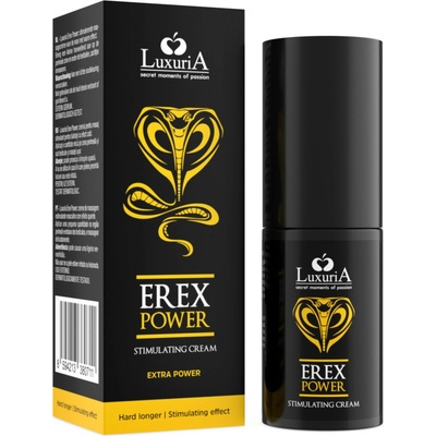 Intimateline Luxuria Erex Power stimulačný intímny krém 30 ml