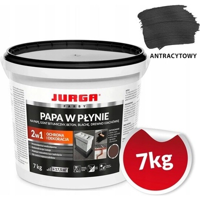 Tekutá lepenka Jurga 2802 antracit 7 kg