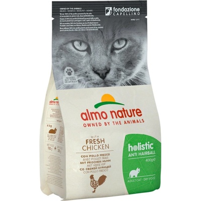 Almo Nature Functional DRY Anti-Hairball kura a ryža 2 kg