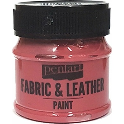 Farba na kožu a textil PENTART 50 ml bordová