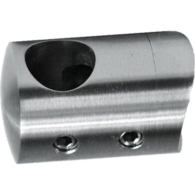 Držiak tyče ø 14 mm (P) na trubku ø 42,4 mm, AISI 304