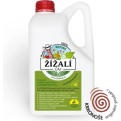 Mesiho žížalí čaj Přírodní organické hnojivo 100% nature 2 l