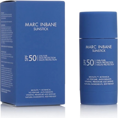 MARC INBANE Sunstick SPF50 Слънцезащитен продукт за лице 15 g цвят синя