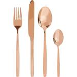 Premier Housewares Прибори за хранене 16 бр. от неръждаема стомана в меден цвят Avie - Premier Housewares (0922615)
