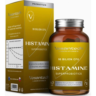 Vesantech Laboratories Probiotika Histaminem 60 kapslí