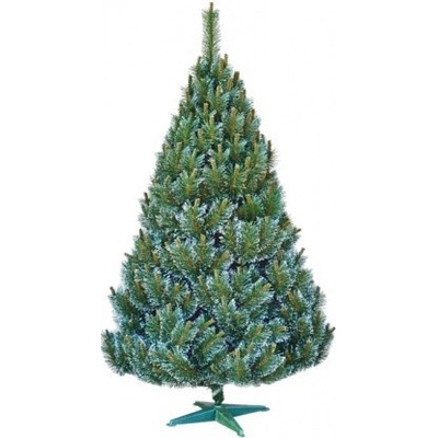 Nohel Garden Stromek BOROVICE umělý vánoční s bílými konci + stojan 160cm