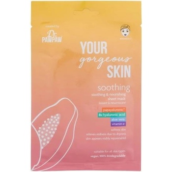 Dr. Pawpaw Your Gorgeous Skin Soothing Sheet Mask 25 ml