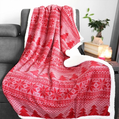 Mistral home Pléd beránek PINETREE KNIT 130x170