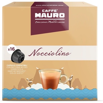 Caffé Mauro Кафе капсули Mauro Dolce Gusto Capsules Nocciolino - 16 бр х 7 г (51223)