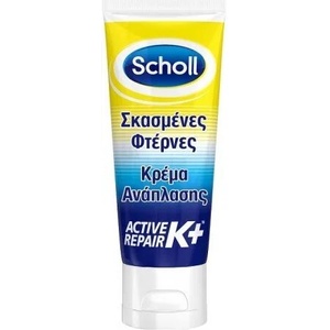 Scholl Крем за напукани пети , Dr. Scholl Active Repair K+ 60ml Replenishing Cream For Cracked Heels