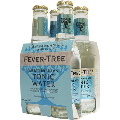 Fever Tree Mediterranean Tonic 4 x 200 ml