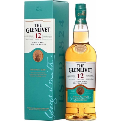 Glenlivet double oak 12y 40% 0,7 l (karton)
