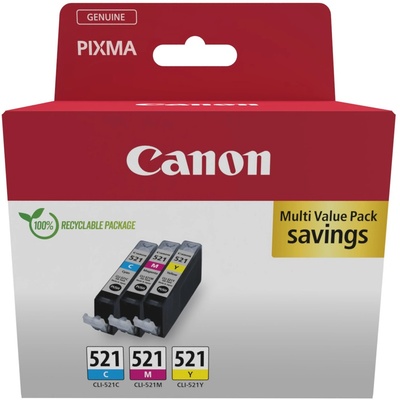 Canon CLI-521 C/M/Y Multipack (2934B015)