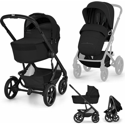 Cybex Talos S Lux incl. Foldable Cot Gold Moon Black 2026