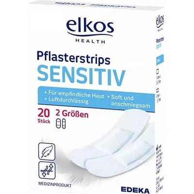 Elkos sensitiv náplasti pro citlivou pokožku 20 ks