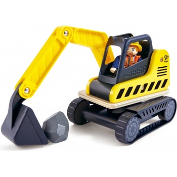 Hape Детска дървена играчка Hape - Багер (H3058)