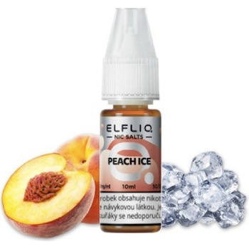 Elf Bar Elfliq Salt Peach Ice 10 ml 10 mg