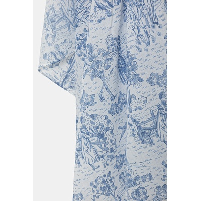 Barbour шал дамски от памук Wisteria (LSC0492)